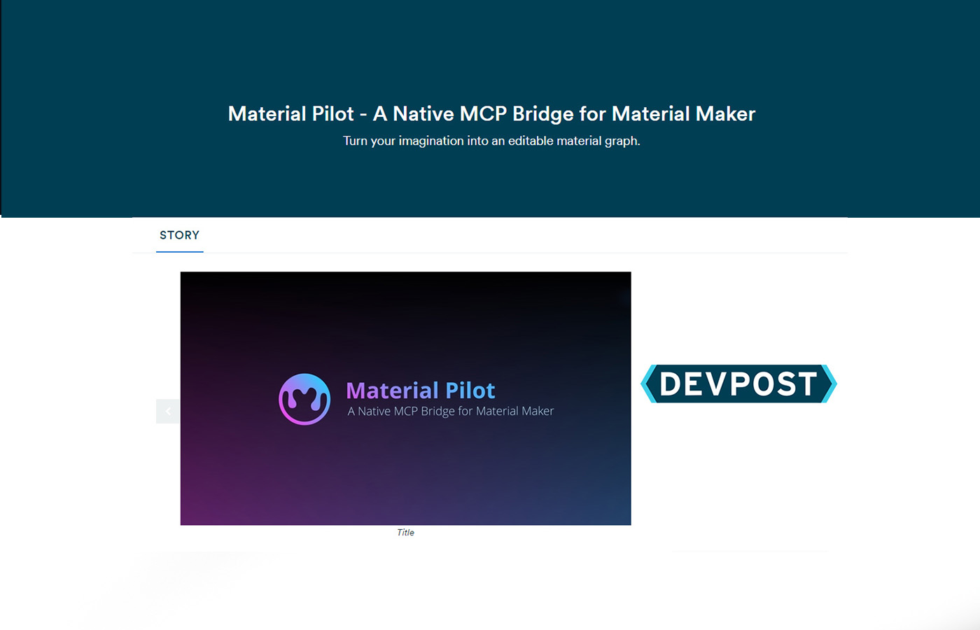 GitHub repository page for SS-360/materialpilot showing the source tree and project summary.